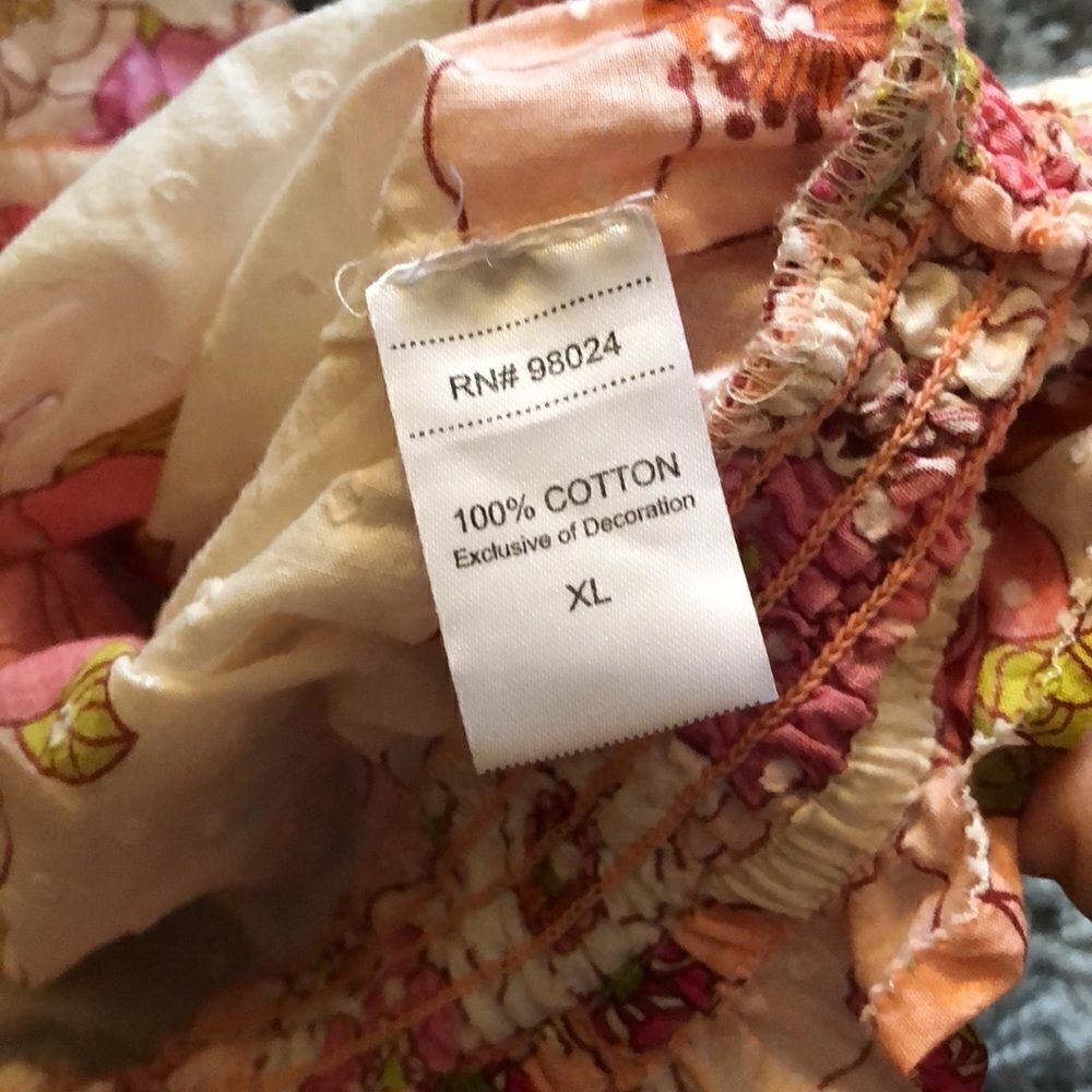 NWT Anthropologie ‘Love the Label’ Tube Top XL - Picture 7 of 16